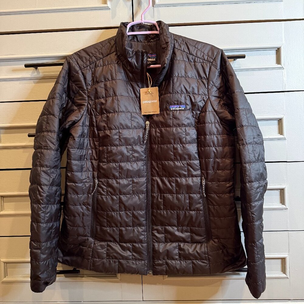 Patagonia Women's Nano Puff Jacket, Size L, Black